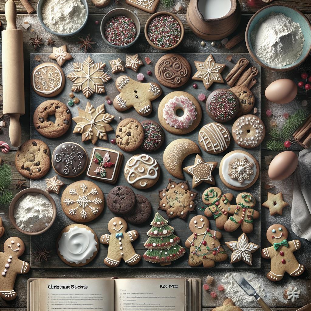 Les Meilleures Recettes de Biscuits de Noël à Découvrir